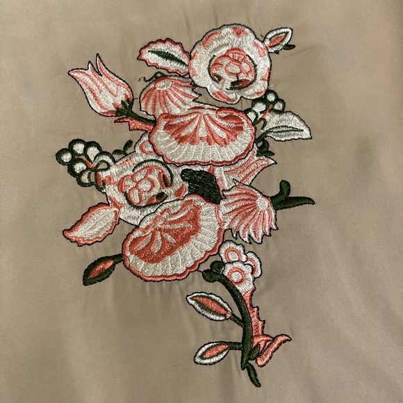 Candies Bomber Jacket with Ruffle detail - Picture 3 of 6